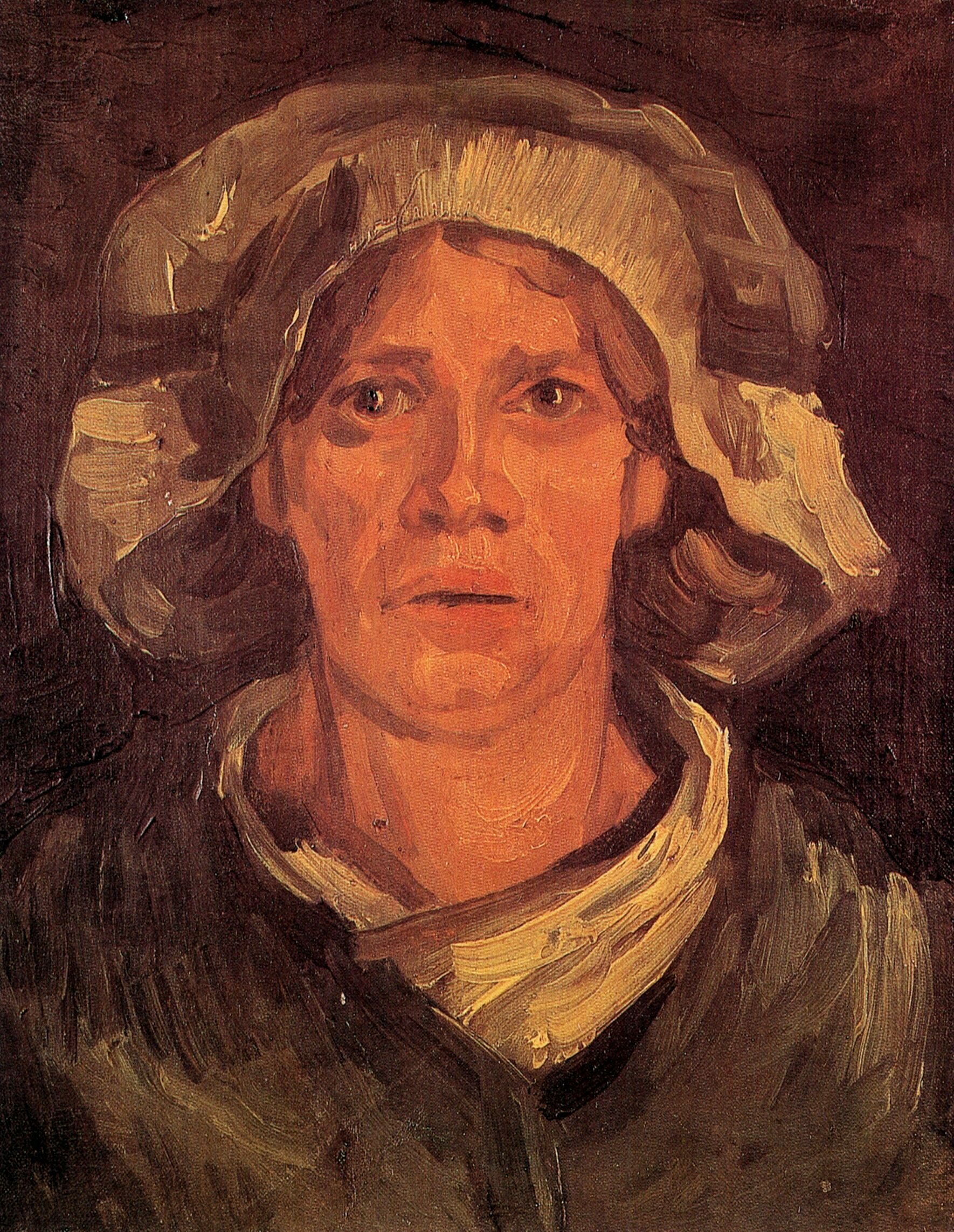  Ван Гог Нюэнен  Портрет крестьянки в белом чепце  1770x2286 